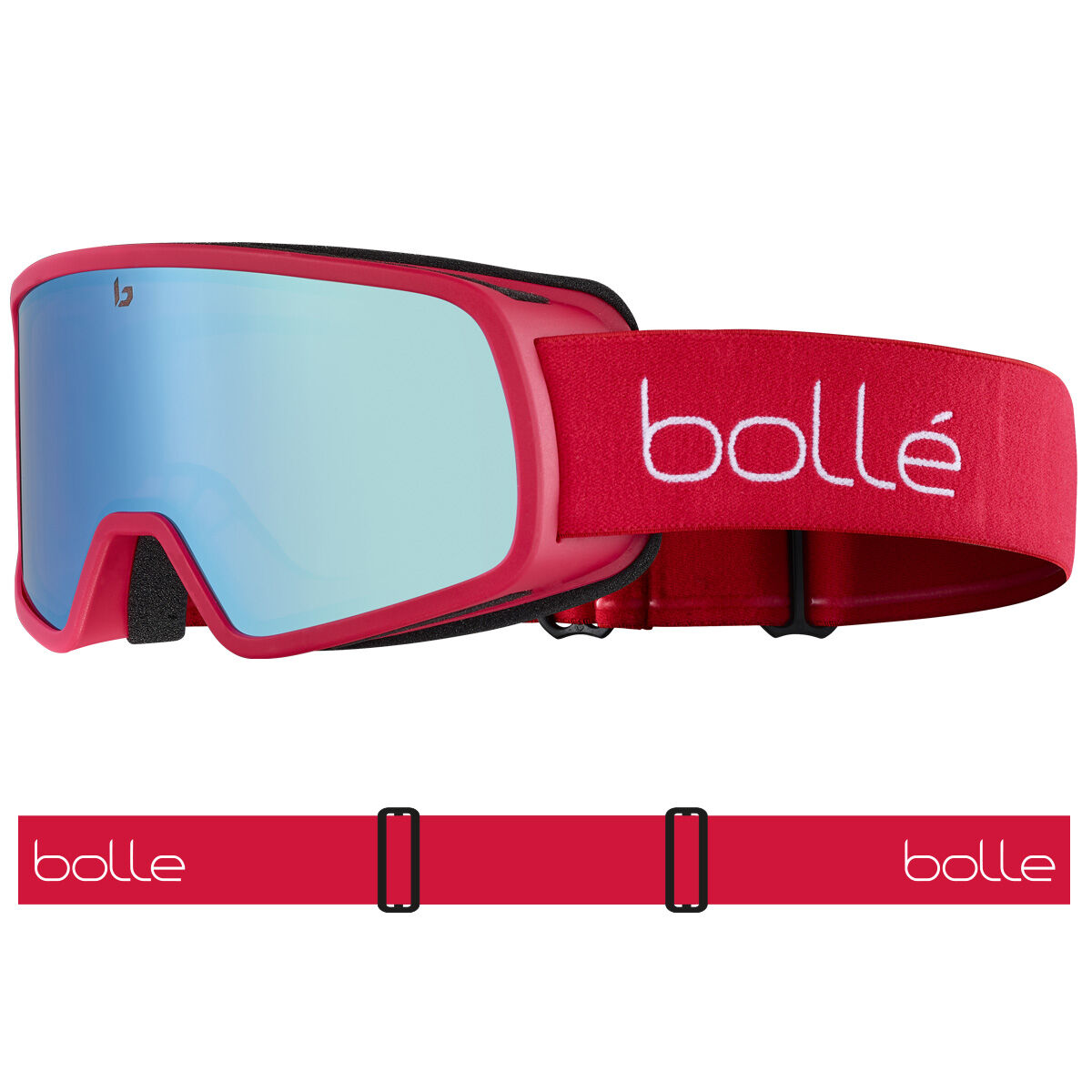 NEVADA JR, Carmine Red Matte-Azure, hi-res image number null